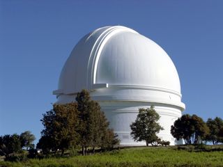 The Hale Telescope at the Mount Palomar Observatory